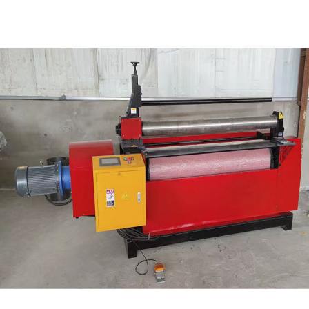 CNC rubber roller two axis non straight edge rolling machine