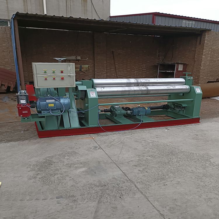 Fully automatic plate rolling machine hydraulic rounding