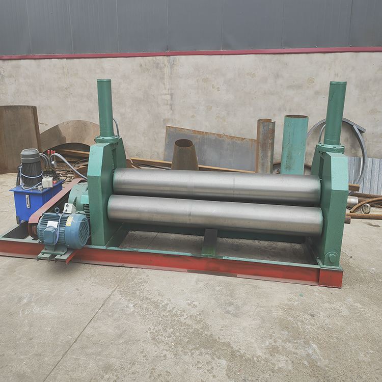 Fully automatic plate rolling machine hydraulic rounding