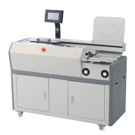 TC60 A4 perfect glue binding machine with side glue function