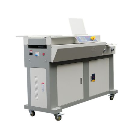 SG-55HC A4 Automatic  glue binding machine with side glue function