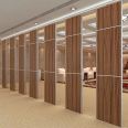 Hotel activity partition soundproof wall hanging screen air door and narrow door folding door