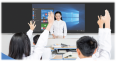 Interactive smart blackboard full screen writing device for classromm training institutions