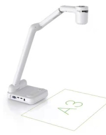 Most popular HD foldable and rotatable visual presentation document camera in audio video presenter