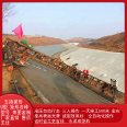 Cast-in-situ ditch and channel forming machine