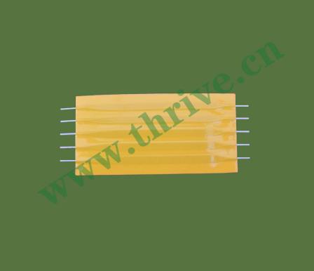 2.54-5P kapton film Flexstrip jumper, round flat cable rfc, flexible flat cable ffc,auto cable