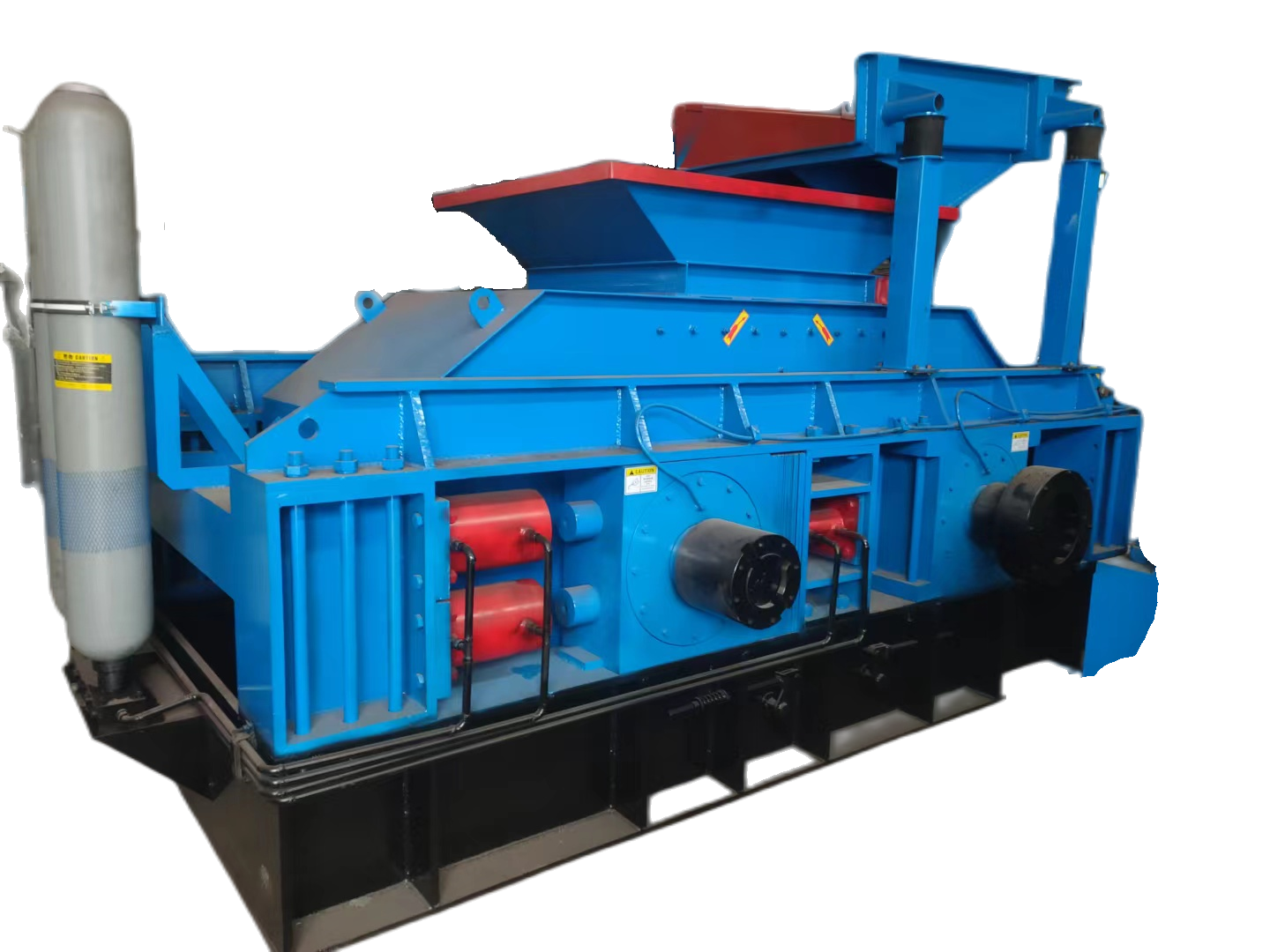 Double roller crusher and equipment products 30 tons of stone crushing