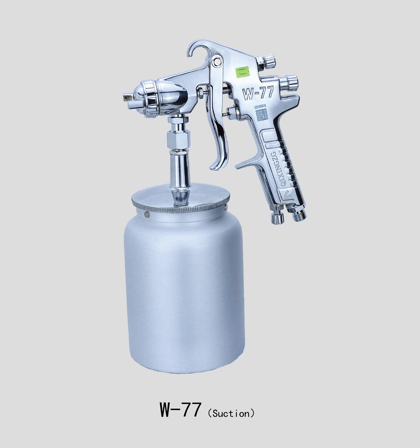 QIXINGZG W-71/77 Manual Spray Gun Furniture, Woodworking, Automotive Top Coat Spray Gun