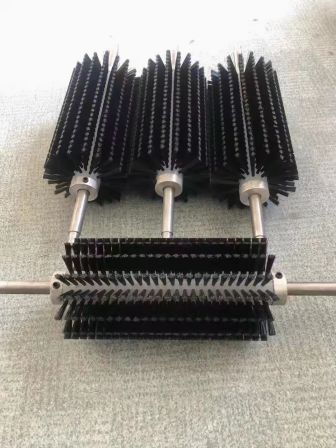 Custom Industrial Conveyor Cylinder Nylon Roller Brush for Cleaning
