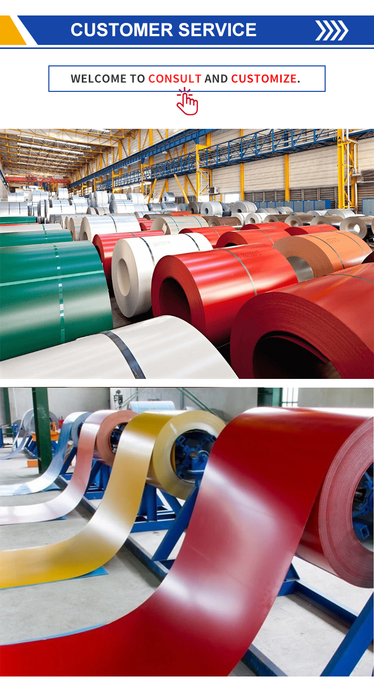 Wholesale embossed color coated rolls in stock, fully printed multi-color architectural galvanized Color coated rolls