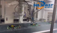 Online visual robot dual station suspending equipment manufacturers can customize as needed