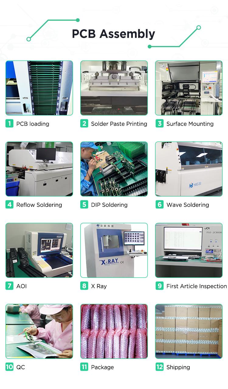 Huaxin Technology PCB circuit board manufacturer quickly samples and welds the finished circuit board products