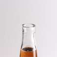 750ML Tyansparent round empty flint glass liquor wine bottle