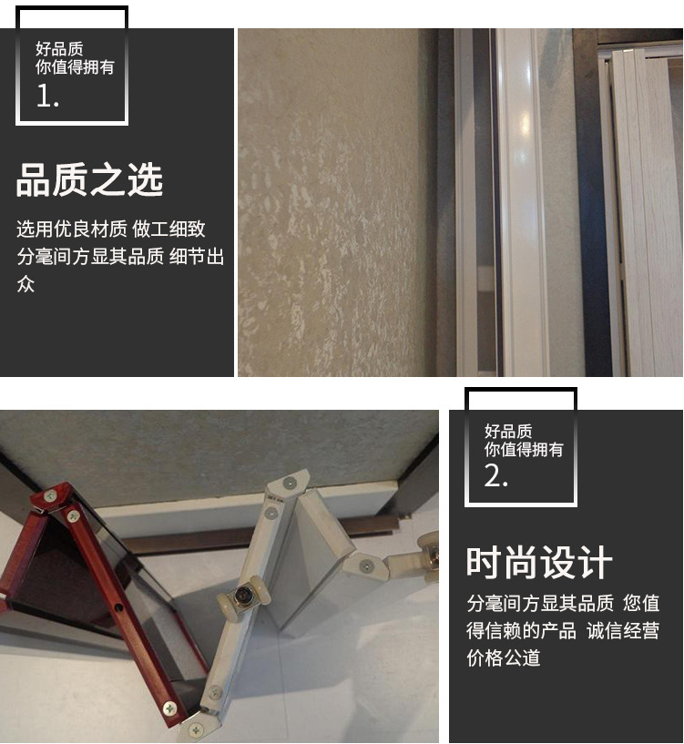 PVC crystal folding door, dining window, home decoration, sliding and trackless curtain,