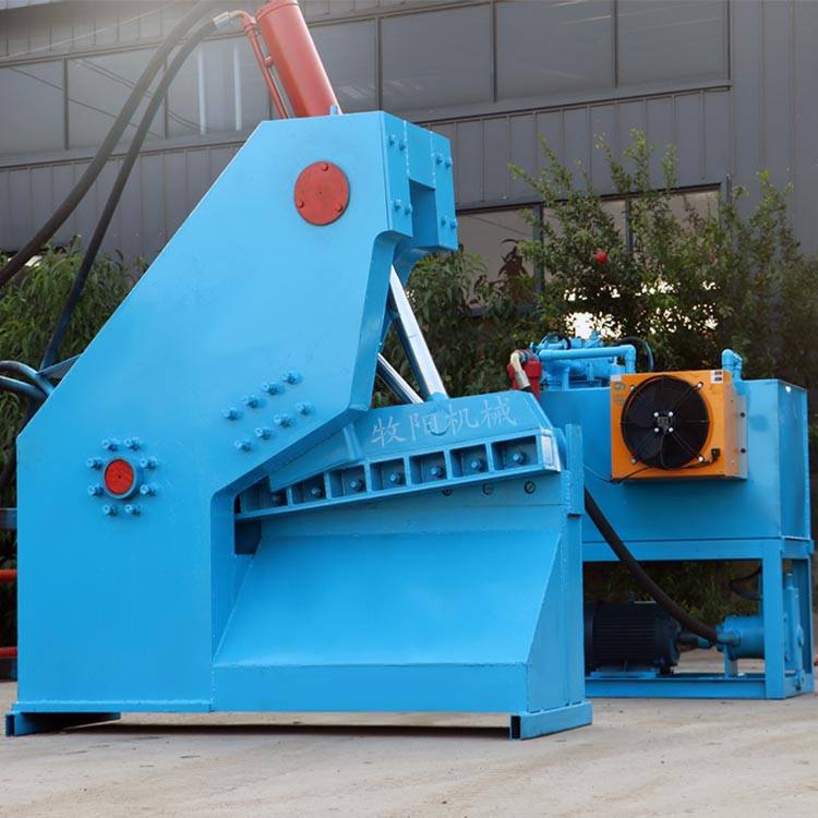 200 ton scrap iron cutting machine, metal construction site steel bar cutting machine