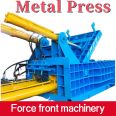 Barbed wire scrap iron block making machine aluminum alloy metal block making machine hydraulic press