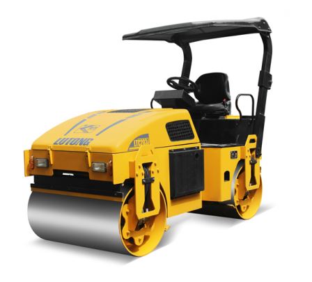 3 Tons Mini Hydraulic Travel Drive Double Drum Road Roller in China