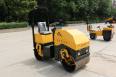 Mini Compactor of Hydraulic Travel Drive Double Drum with New Produced