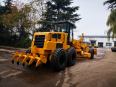 180HP Motor Grader Full Hydraulic Motor Grader with Ripper and Bulldozer Plate Equipped