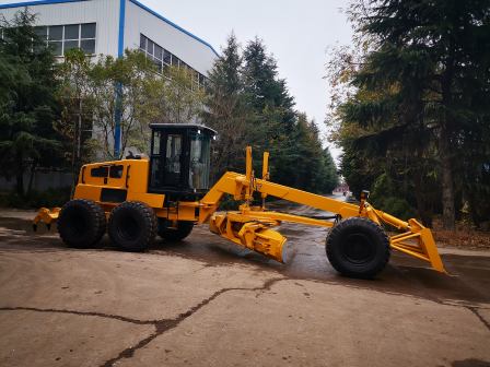 180HP Motor Grader Full Hydraulic Motor Grader with Ripper and Bulldozer Plate Equipped
