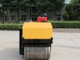 0.6 Tons Small Hydraulic Walking Behind Vibrating Cheap Road Roller