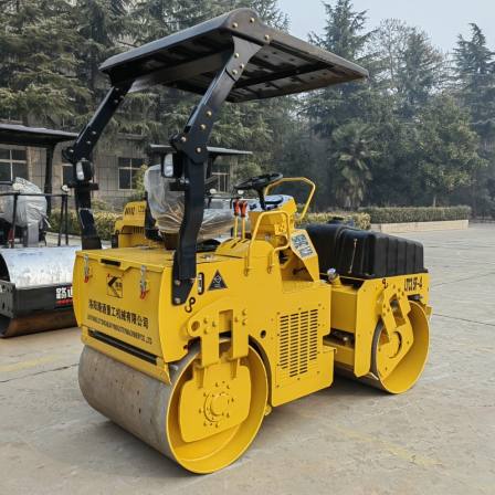 Mini Hydraulic Vibration Road Roller/Compactor with Donfoss Hydraulic Pump