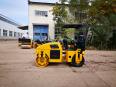 Cheap Price 3 Tons Single Drum with Rear Tyre Hydraulic Vibration Road Roller/Compactor