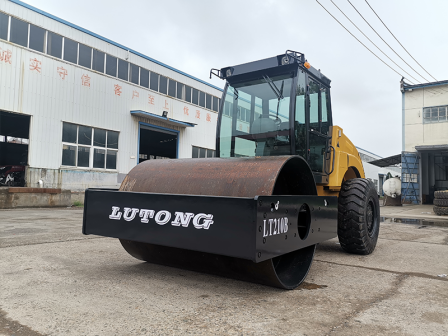 Lutong 10-Ton Mechanical Travel Drive Single Drum Road Roller