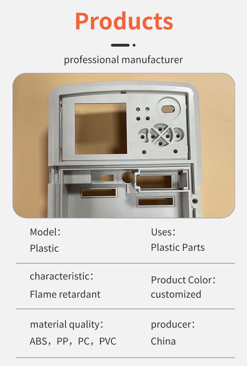 Customized injection molded parts