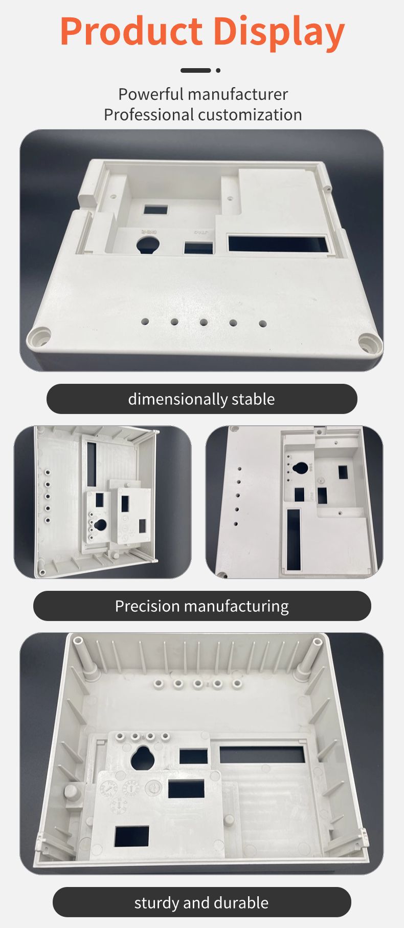 Plastic product injection molding