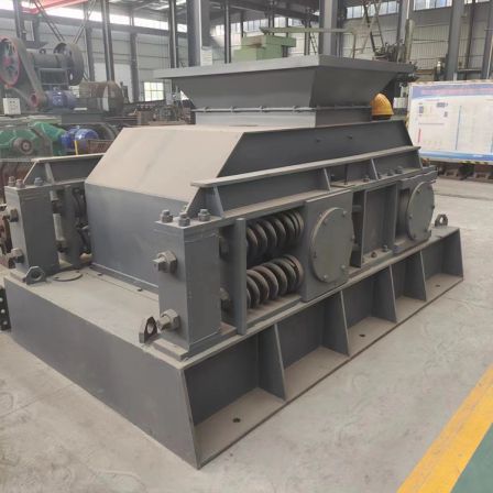 pebble pair roller sand making machine, double roller extrusion type kaolin crusher