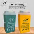 Xingyuan Factory custom4V4AH battery rechargeable for electronic balance