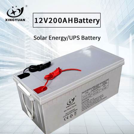 UPS Agm 12V 200AH Solar Battery Sealed Lead Acid Batteries