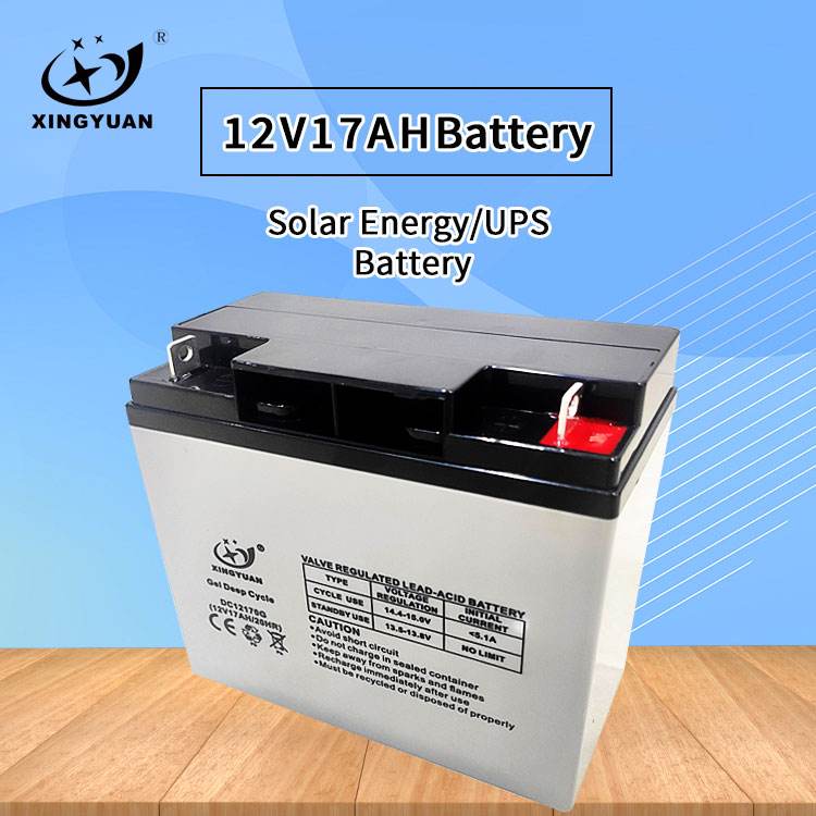 12V solar power generation battery 12V17ahUPS backup power large battery