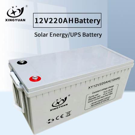 12V battery fire alarm battery 12V220AH solar panel power generation gel battery battery