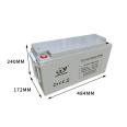 SOLAR 12 Volt Agm Gel Inverter Storage Deep Cycle Battery 12V 100Ah 200Ah 250Ah Solar Battery Gel Lead Acid Batteries