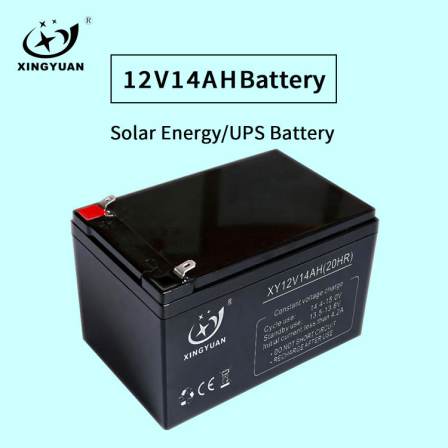 12V 14Ah AGM UPS lead acid battery rechargeable sealed maintenance free valve regulated ups deep cycle AGM battery