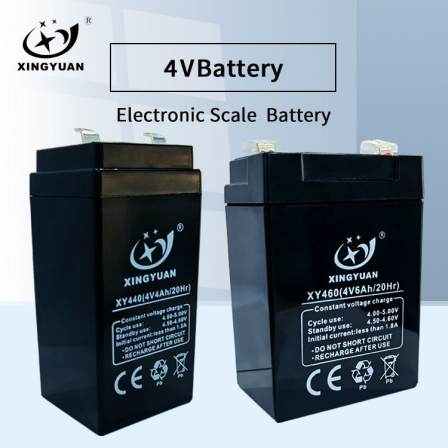 Xingyuan Factory custom4V4AH battery rechargeable for electronic balance