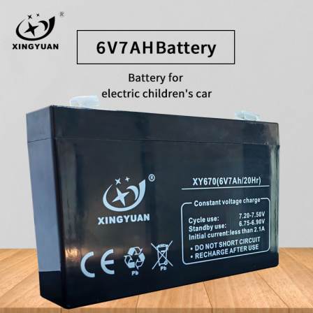 ESG 6V 7ah Agm Rechargeable Lead Acid Deep Cycle Energy Storage Sealed Lead Acid 6 Volt Battery
