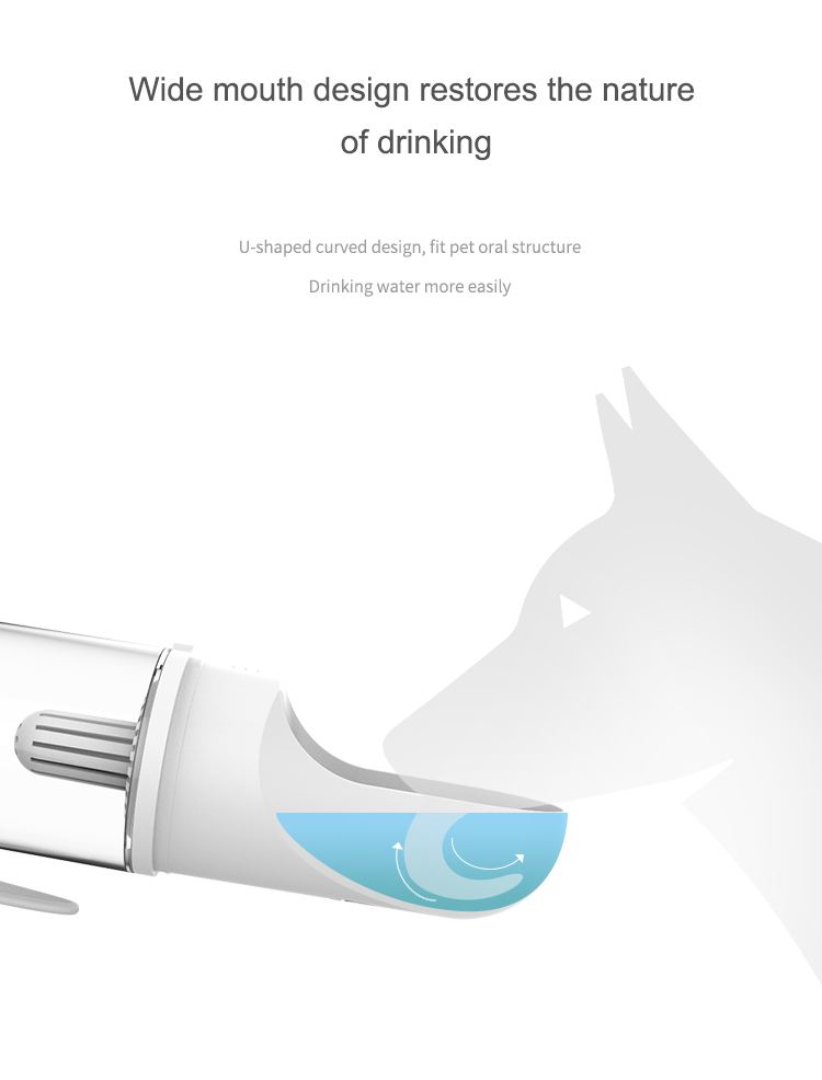 Pet travel companion cup, drinking cup, convenient to carry