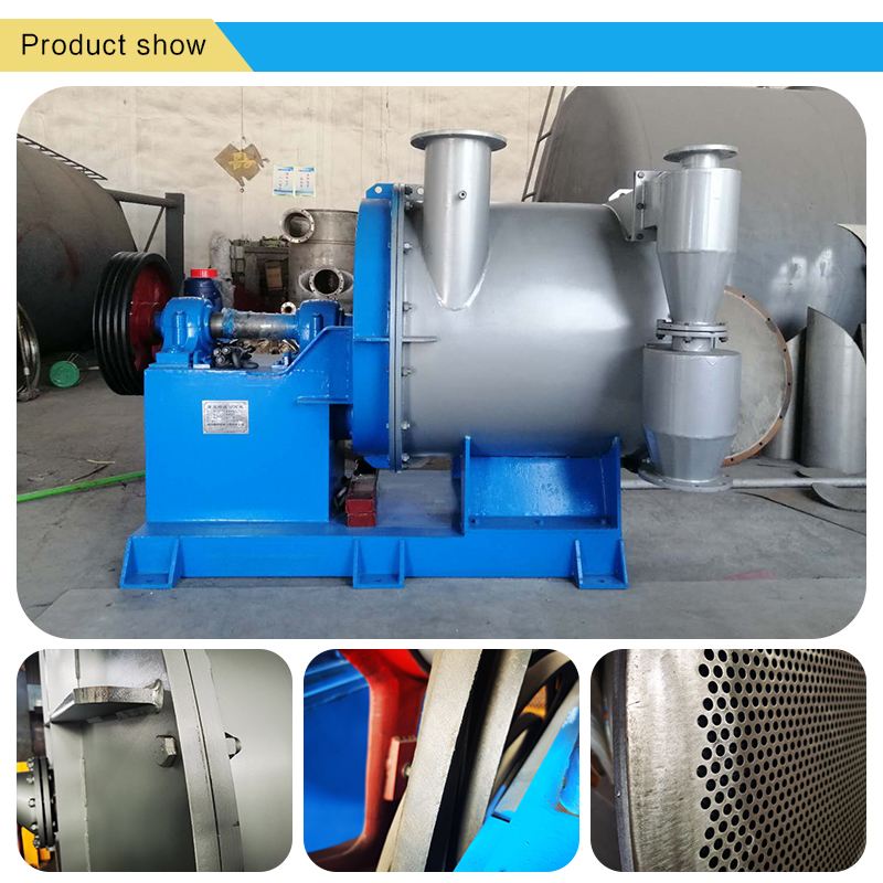 Mini waste paper recycling machine full line fiber separator for making straw pulp