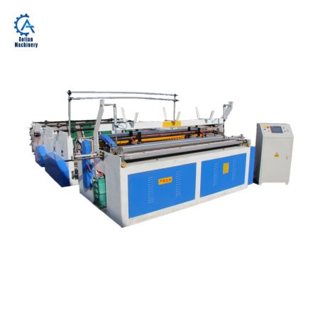 Paper making machinery rewinding and punching toilet paper machine for paper machine