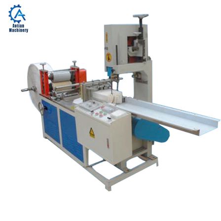 High speed napkin paper folding embossing machine for toilet tissue paper machine