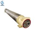 Paper making machinery equipment spare parts stainless steel grooved roller