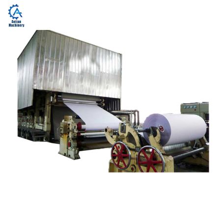 Customized paper product making machinery culture paper machine with new product ideas 2023