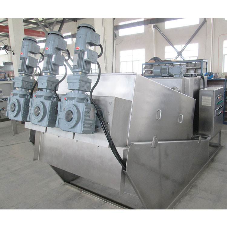 24 Hour Unattended Running Automatic Sludge Dewatering Press Machine Printing And Dyeing Wastewater Treatment