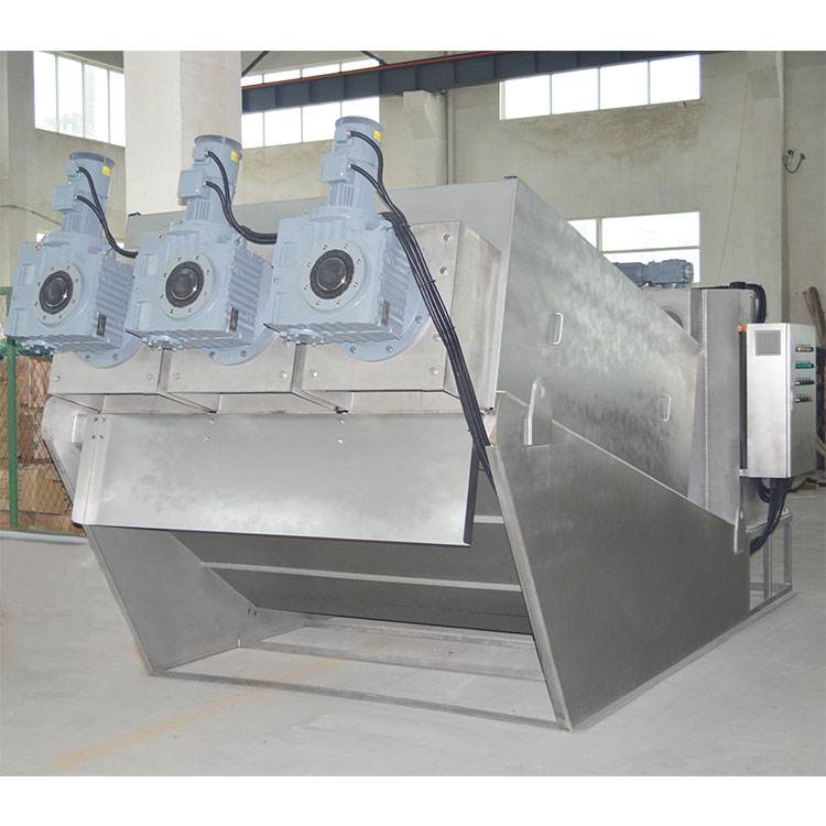 Easy Maintenance Stainless Steel Dewatering Sludge Machine Water Treatment Plant For Sale