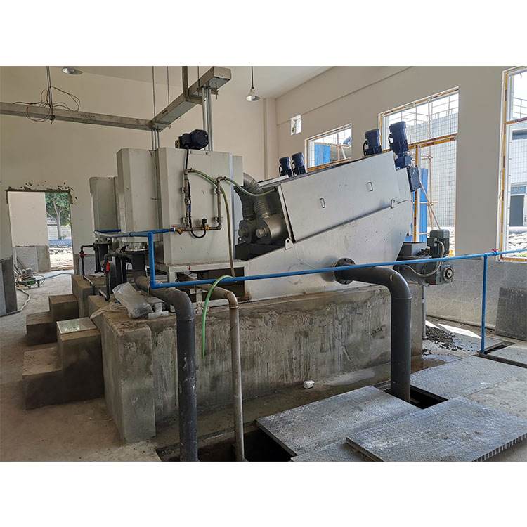 Easy Maintenance Stainless Steel Dewatering Sludge Machine Water Treatment Plant For Sale