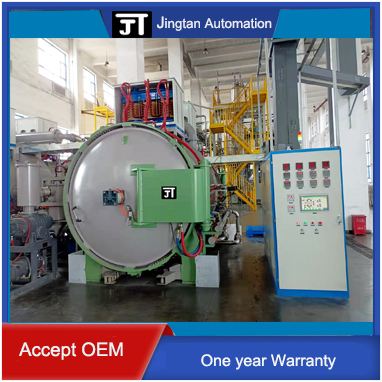 2850C Continuous high temperature graphitization purification of graphite powder Vacuum purification furnace
