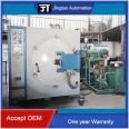 High quality double-layer water cooling structure SiO2 vacuum sublimation furnace factory in China for sale